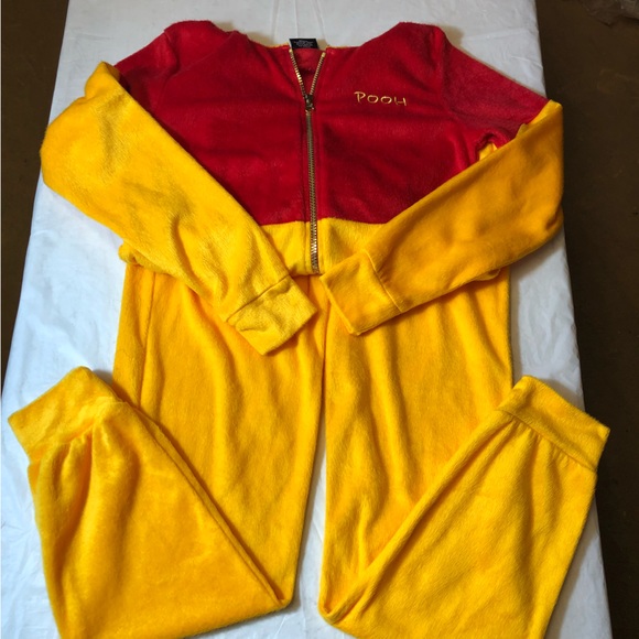 Disney Pooh Zip Up Onsie - Picture 6 of 7